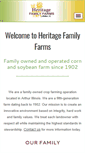 Mobile Screenshot of heritage-familyfarms.com